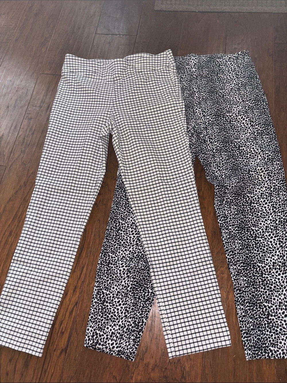 Counterparts Black & White Grid and Leopard Pants